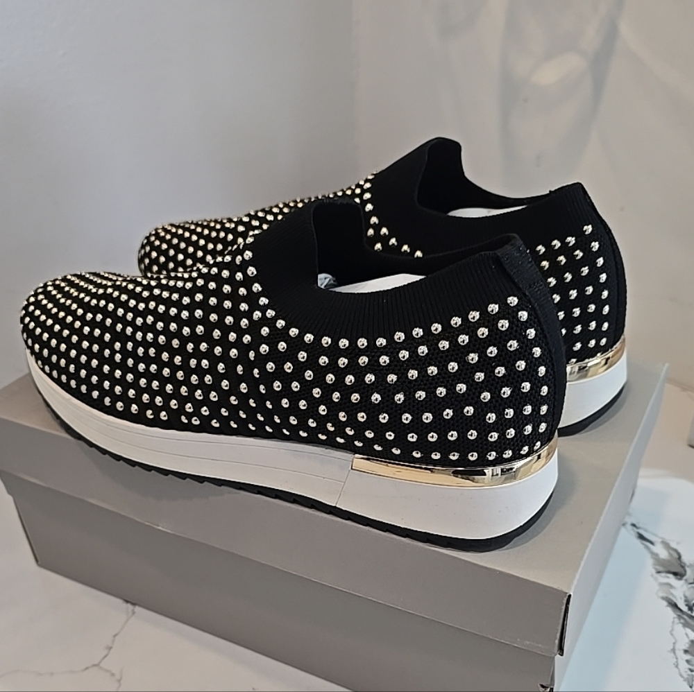 Kenneth Cole REACTION Cameron Embellished Jewel Platform Women's Size 11 NWB - Picture 9 of 11